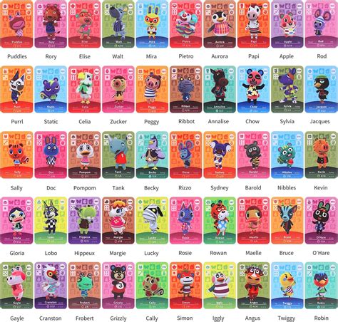 animal crossing nfc cards ebay|acnh amiibo cards full set.